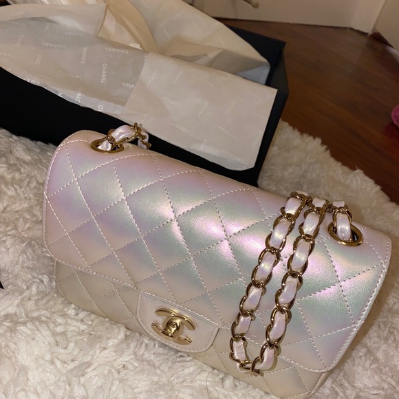 Chanel Rectangular Iridescent - Picture 2 of 14